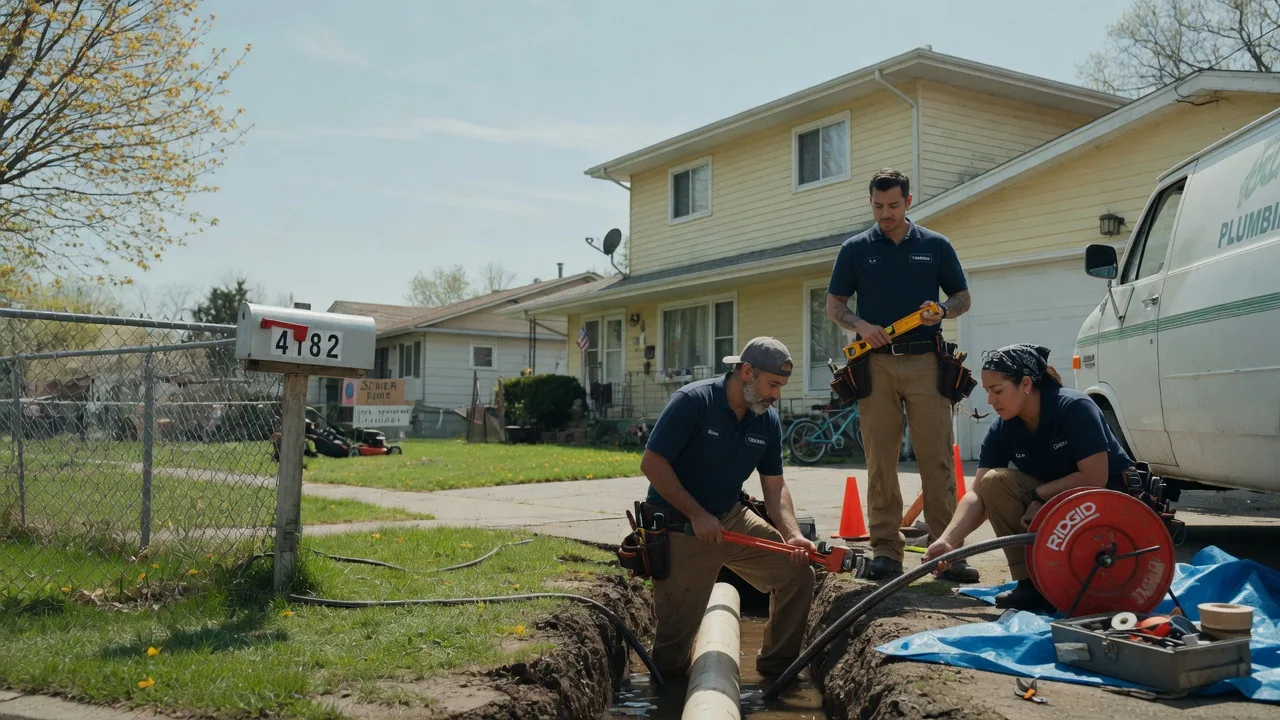 Gas Line Repair in Wedron, IL near me